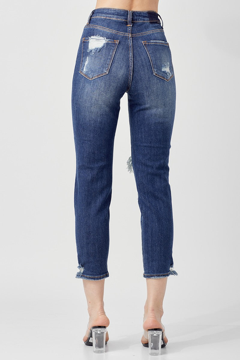 Risen High Rise Boyfriend Plus